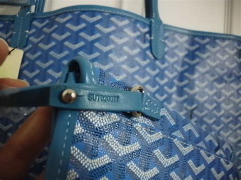 authentic goyard handbag serial number.